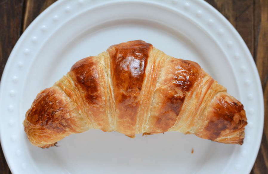 Homemade croissant