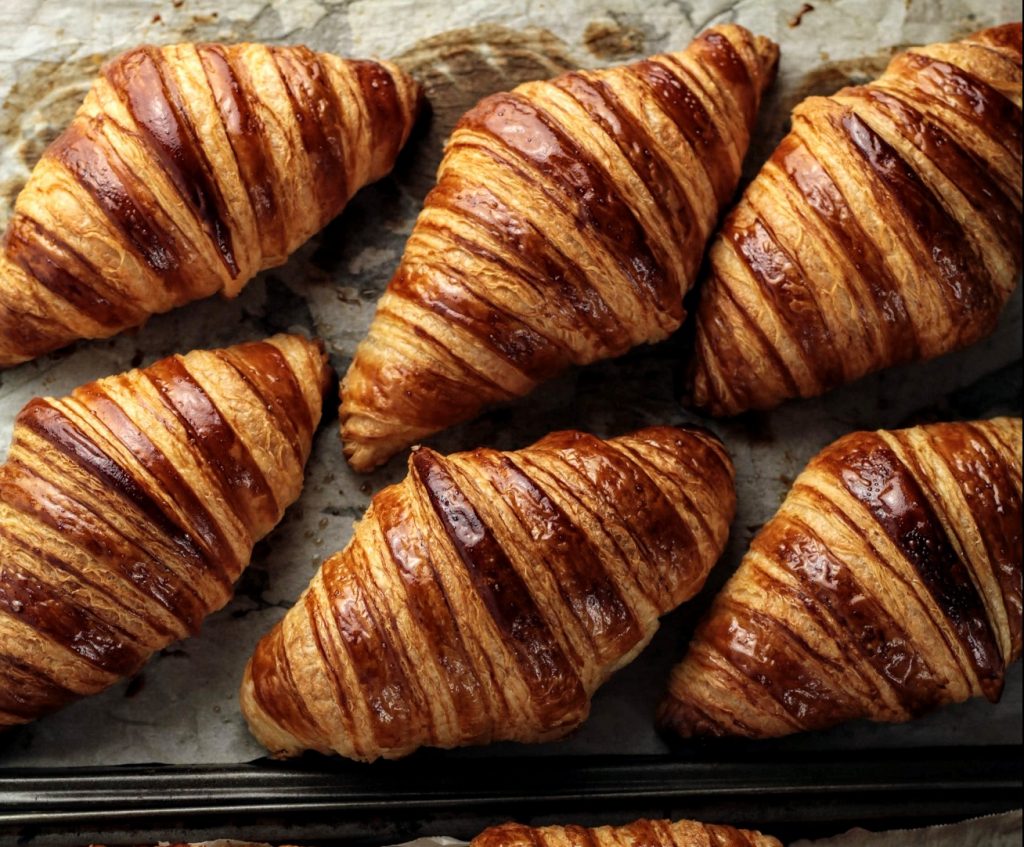 Homemade croissant