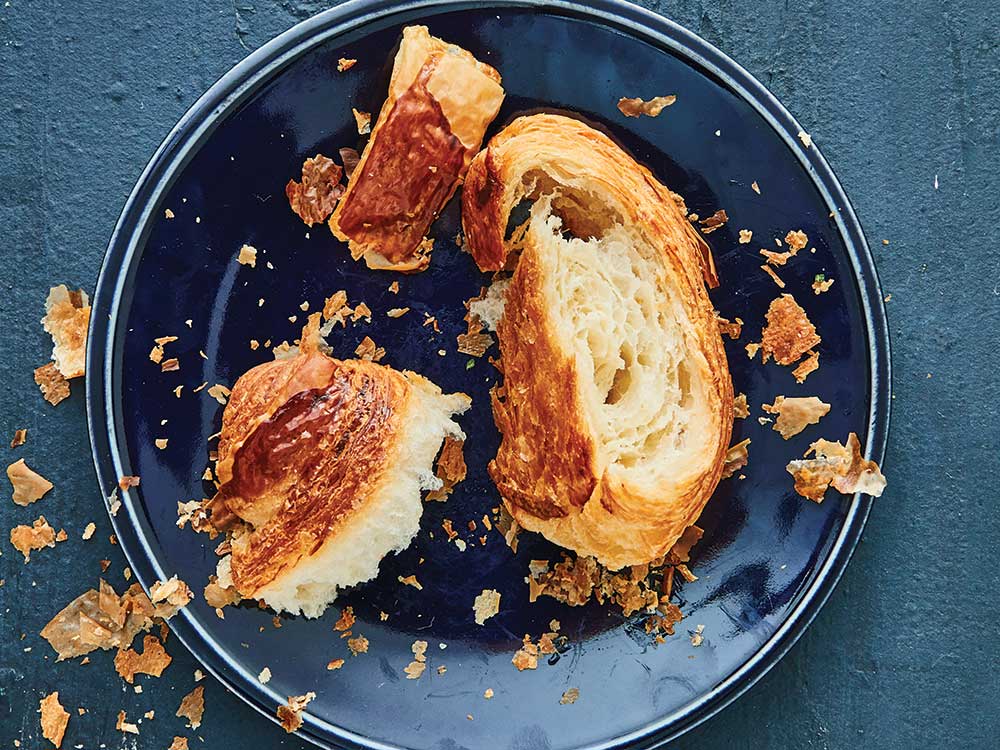 Homemade croissant
