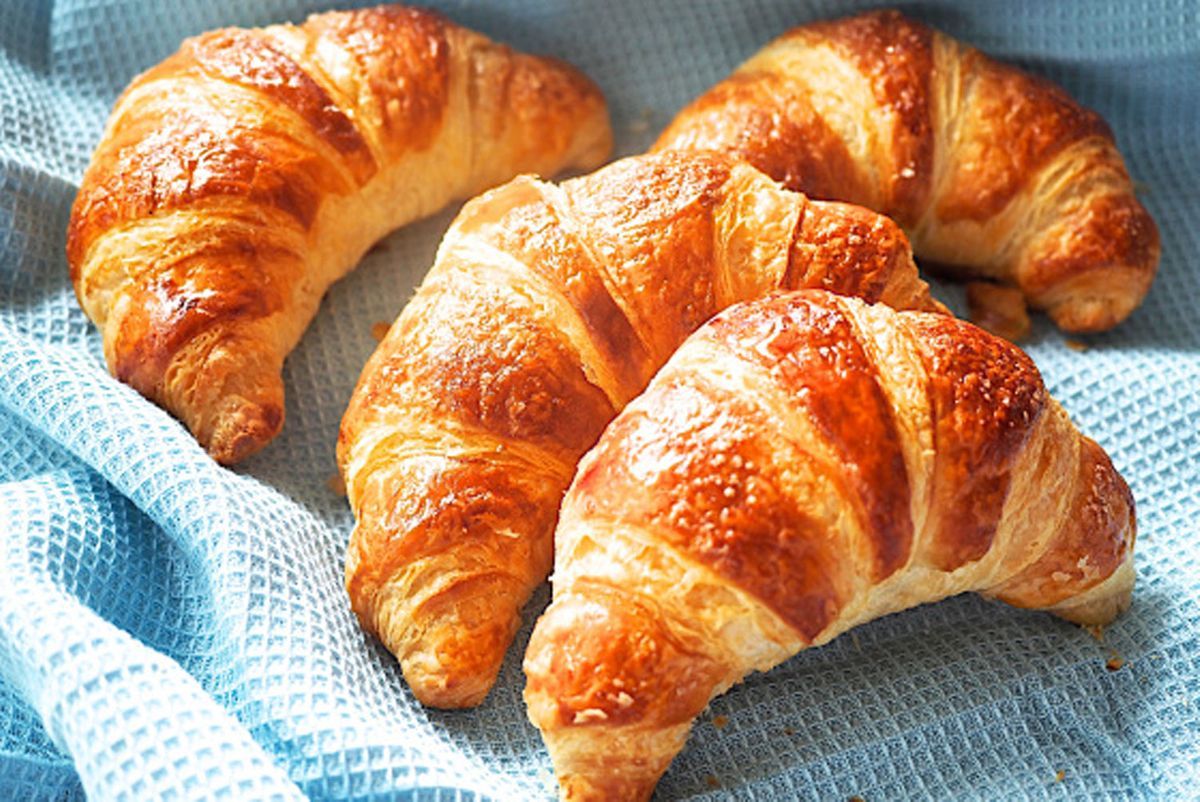 Homemade croissant